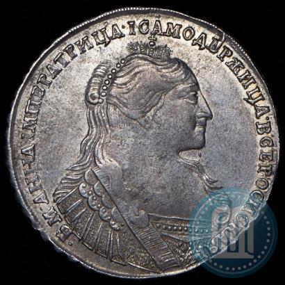 Фото 1 рубль 1735 года  
