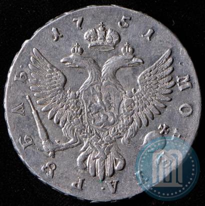 Picture 1 rouble 1751 year ММД 