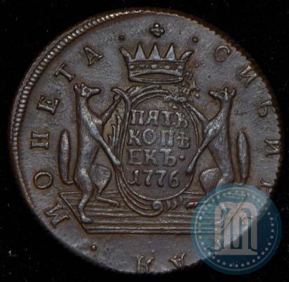 Picture 5 kopecks 1776 year КМ 