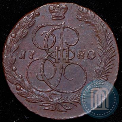 Picture 5 kopecks 1780 year ЕМ 