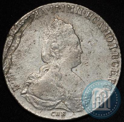 Фото 1 рубль 1787 года СПБ-ЯА 