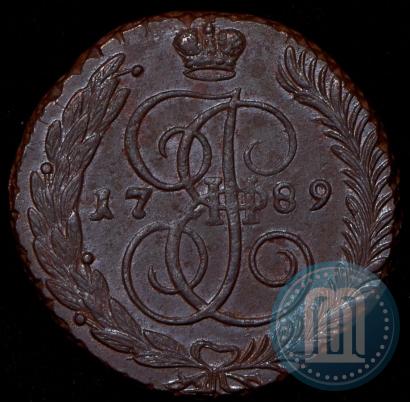 Фото 5 копеек 1789 года АМ 