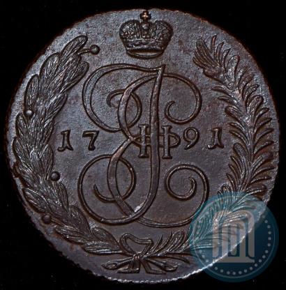 Picture 5 kopecks 1791 year АМ 