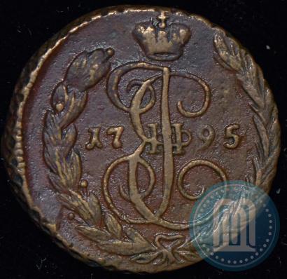 Picture 1 kopeck 1795 year ЕМ 