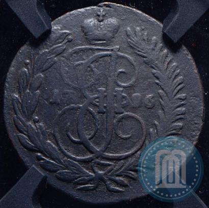 Фото 2 копейки 1796 года АМ 