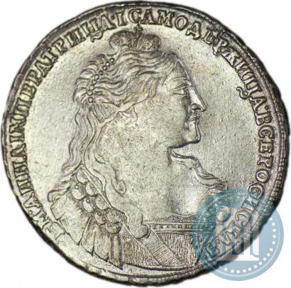 Фото 1 рубль 1737 года  "Тип 1735 года"