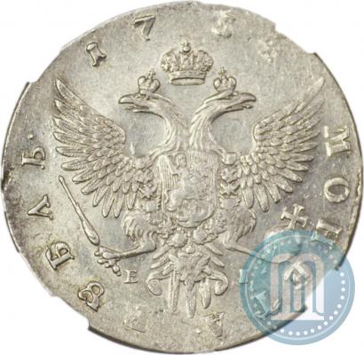 Picture 1 rouble 1754 year ММД-ЕI 
