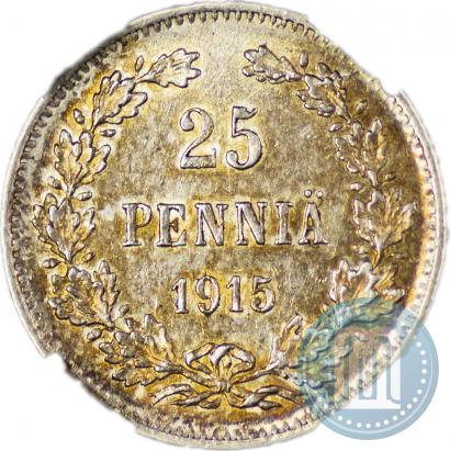 Фото 25 пенни 1915 года S 