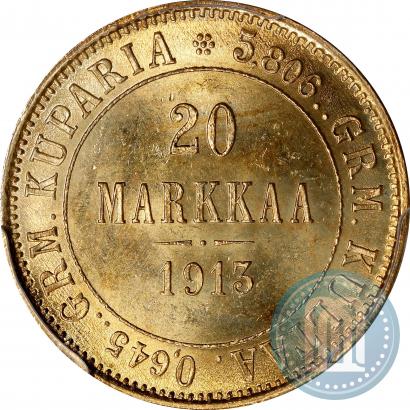 Picture 20 markkaa 1913 year S 