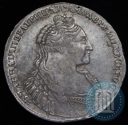 Фото 1 рубль 1736 года  "Тип 1735 года"