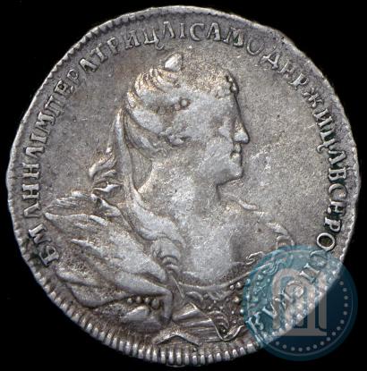 Фото Полтина 1739 года  "Московский тип"