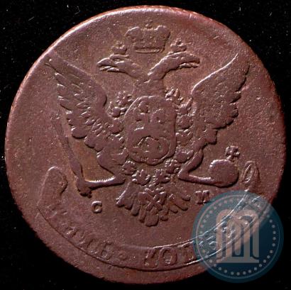 Picture 5 kopecks 1764 year СМ 