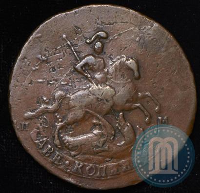 Фото 2 копейки 1766 года СПМ 
