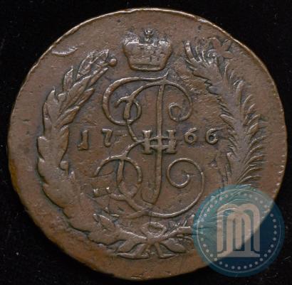 Фото 2 копейки 1766 года СПМ 