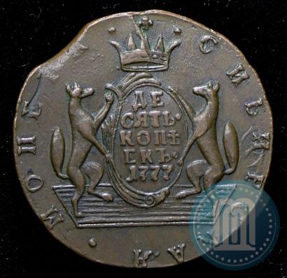 Picture 10 kopecks 1777 year КМ 