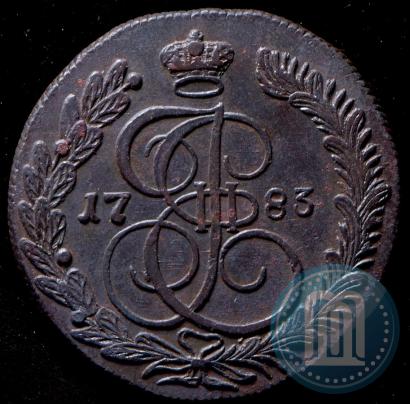 Фото 5 копеек 1783 года КМ 