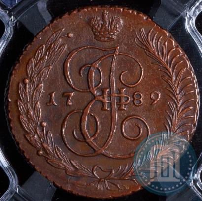 Фото 5 копеек 1789 года АМ 