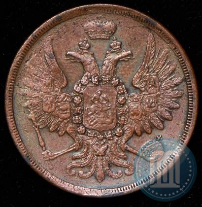 Picture 2 kopecks 1858 year ЕМ 