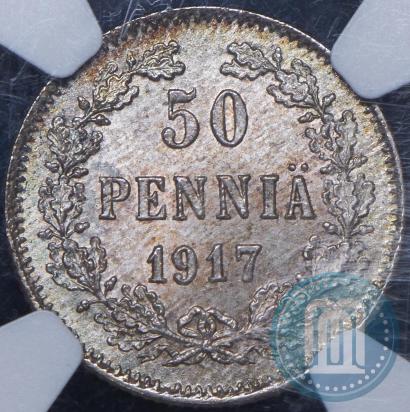 Фото 50 пенни 1917 года S 