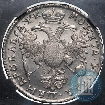Фото 1 рубль 1720 года OK "Портрет в латах"