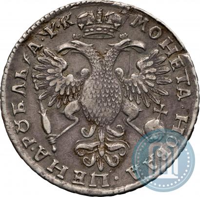 Фото 1 рубль 1720 года  "Портрет в латах"