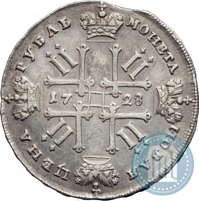 Фото 1 рубль 1728 года  "Тип 1728"