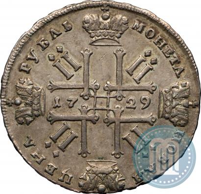 Picture 1 rouble 1729 year  "Type of 1728"