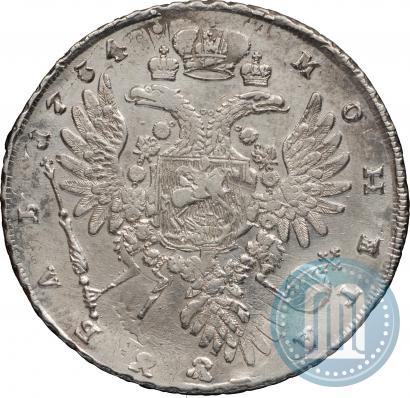 Picture 1 rouble 1734 year  "Type of 1735"