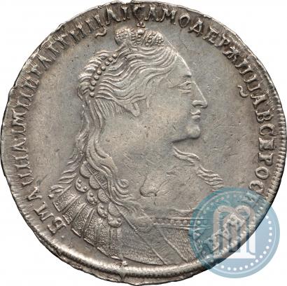 Picture 1 rouble 1736 year  "Type of 1735"