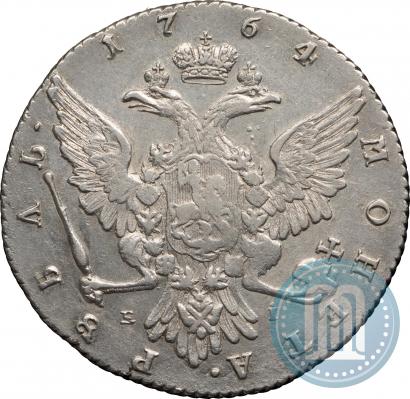 Picture 1 rouble 1764 year ММД-EI 