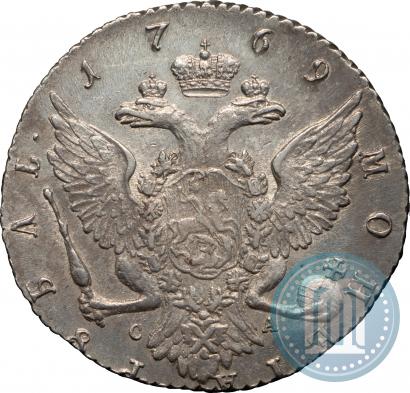 Picture 1 rouble 1769 year СПБ-СА 