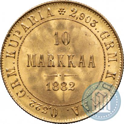 Фото 10 марок 1882 года S 
