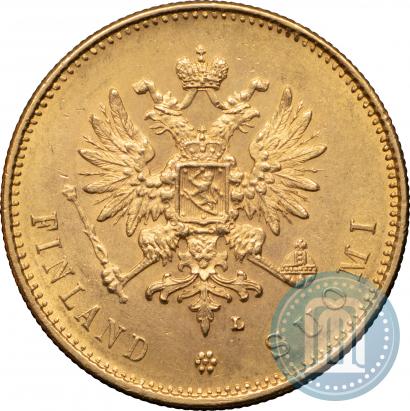 Picture 20 markkaa 1904 year L 