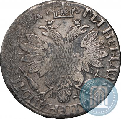 Фото Полтина 1704 года МД "Портрет работы Ф. Алексеева"