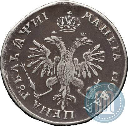 Фото 1 рубль 1718 года OK-L 
