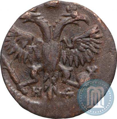 Фото Полушка 1719 года НД 