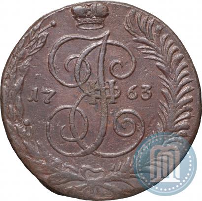 Picture 5 kopecks 1763 year СПМ 