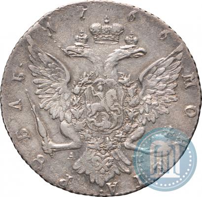 Picture 1 rouble 1766 year СПБ-АШ 