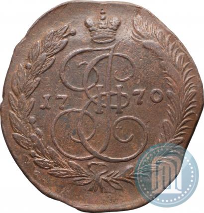 Фото 5 копеек 1770 года ЕМ 