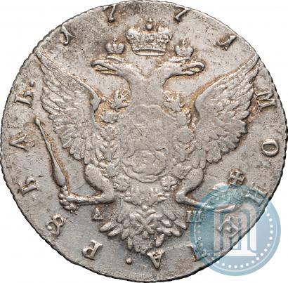 Picture 1 rouble 1771 year СПБ-АШ 