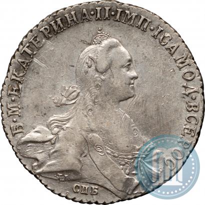 Picture 1 rouble 1771 year СПБ-АШ 