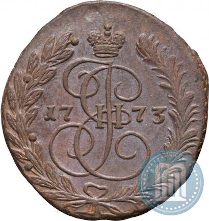 Picture 2 kopecks 1773 year ЕМ 