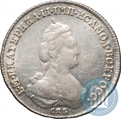 Фото Полуполтинник 1783 года СПБ-ММ 