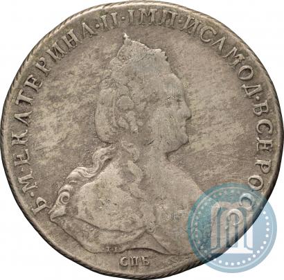 Picture 1 rouble 1786 year СПБ-ЯА 