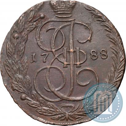 Picture 5 kopecks 1788 year ЕМ 