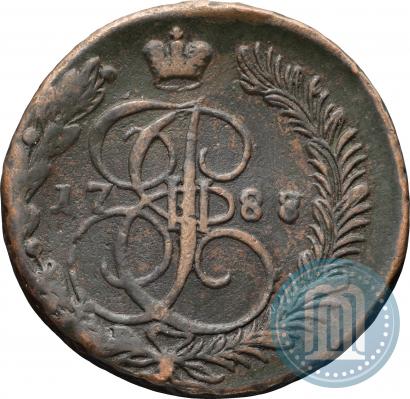 Фото 5 копеек 1788 года ЕМ 