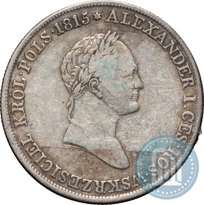 Picture 5 złotych 1831 year KG 