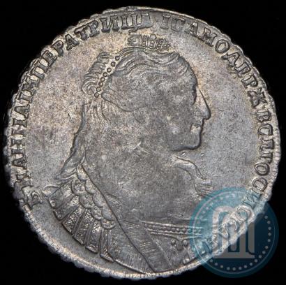 Фото 1 рубль 1734 года  "Тип 1735 года"