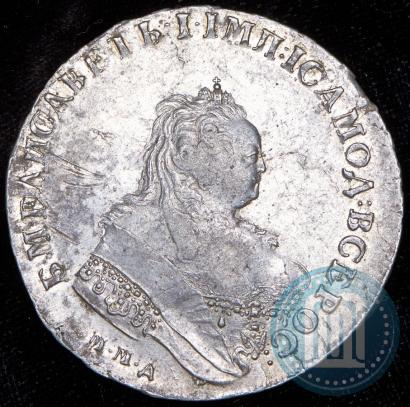 Picture 1 rouble 1743 year ММД 