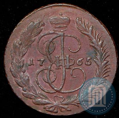 Picture 5 kopecks 1765 year ММ 